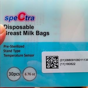 COPY - Spectra breast milk storage bags